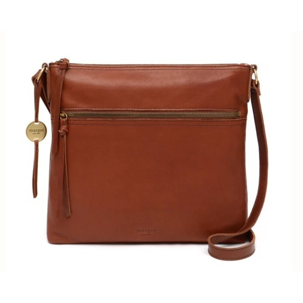 Margot Leah Hobo in Brandy - Size 11 x 13 x 2